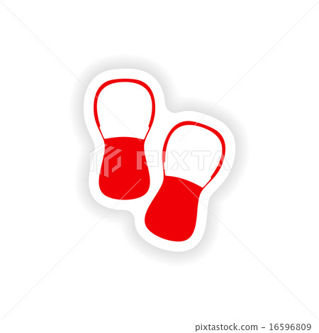 icon sticker realistic design on paper pills medicine 16596809