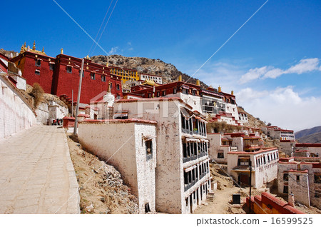 Ganden Monastery, Tibet Ganden Monastery, Tibet 16599525