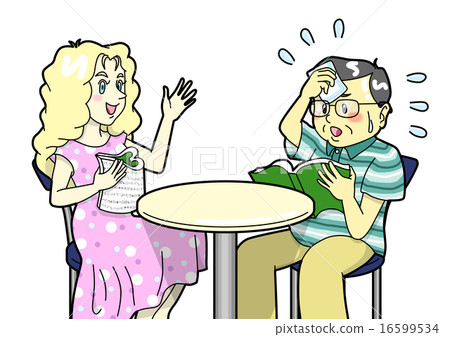 Conversation with a foreigner is difficult. . . 16599534