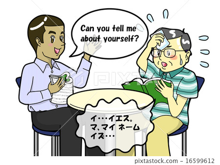 Conversation with a foreigner is difficult. . . Conversation with a foreigner is difficult. . . 16599612