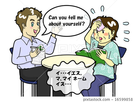 Conversation with a foreigner is difficult. . . 16599858