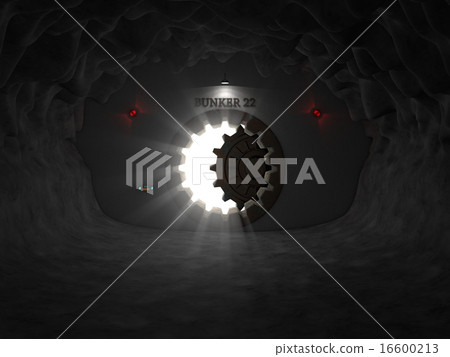 bunker entrance in cave 16600213