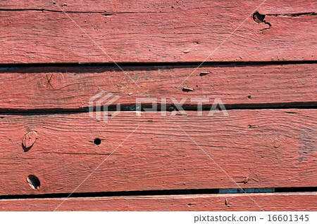 Old Painted Wood Plank with Texture 16601345