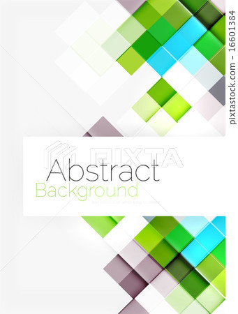 Square shape mosaic pattern design. Universal modern composition Square shape mosaic pattern design. Universal modern composition 16601384