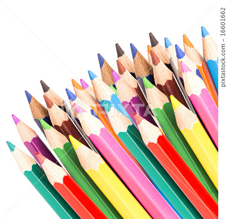 Colored pencils isolated Colored pencils isolated 16601662
