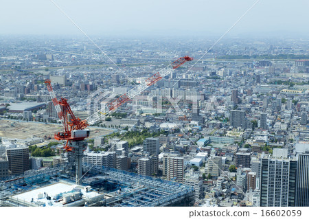 High-rise building construction site 16602059