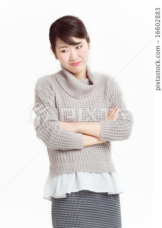 一個美麗的女人,喜歡秋冬時裝 一個美麗的女人,喜歡秋冬時裝 16602883