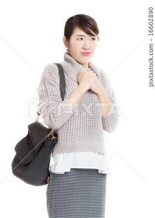 一個美麗的女人,喜歡秋冬時裝 一個美麗的女人,喜歡秋冬時裝 16602890