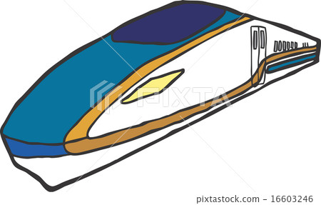 Hokuriku Shinkansen handwriting wind Hokuriku Shinkansen handwriting wind 16603246