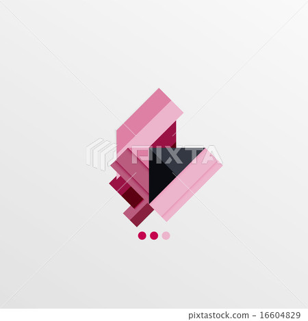 Modern abstract geometric info banner 16604829