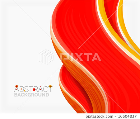Abstract realistic solid wave background 16604837