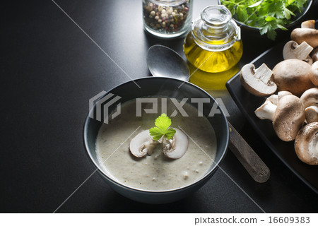 Mushrooms soup Mushrooms soup 16609383