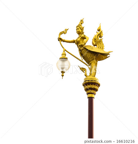 Thai Light pole decorated  16610216