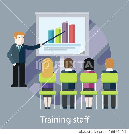 Training staff. People in the Hall and a Lecturer 16610434