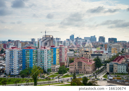 Batumi downtown cityscape, Georgia 16610674
