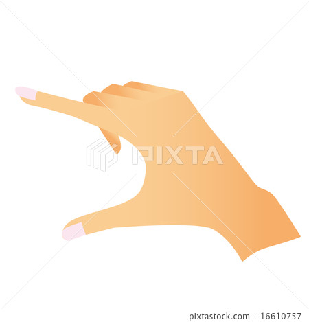 女性的手伸向卡片大小 女性的手伸向卡片大小 16610757