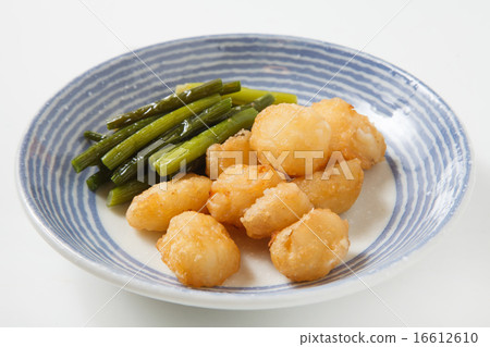 Tempura of garlic Tempura of garlic 16612610