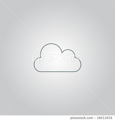 Vector cloud icon. Easy to edit. Vector cloud icon. Easy to edit. 16612658
