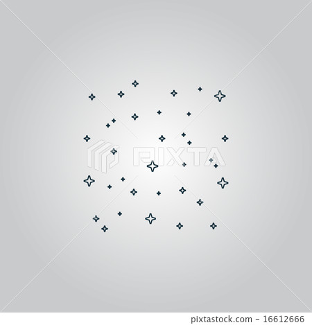 starry sky icon starry sky icon 16612666