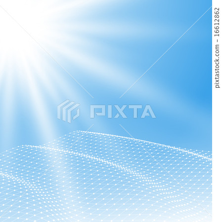 Polygonal Surface Technology Background Polygonal Surface Technology Background 16612862