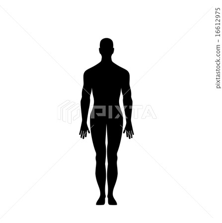 Man Silhouette Isolated 16612975