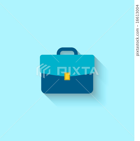 Flat Icon of Briefcase 16613004
