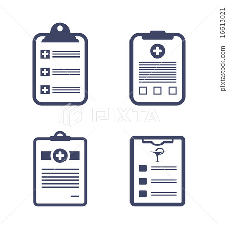 Set Medical Records Clipboard 16613021