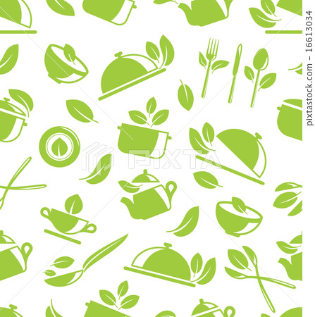 Seamless Pattern with Healthy Eating Seamless Pattern with Healthy Eating 16613034