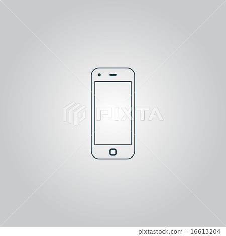 Mobile smartphone icon, sign and button Mobile smartphone icon, sign and button 16613204