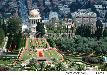 Bahai temple gardens,Haifa,Israel Bahai temple gardens,Haifa,Israel 16614251