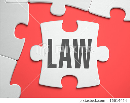 Law - Puzzle on the Place of Missing Pieces. Law - Puzzle on the Place of Missing Pieces. 16614454