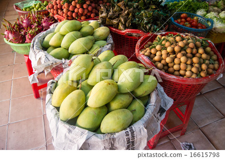 Mango at fruit shop shop front Mango at fruit shop shop front 16615798