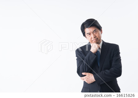 Middle businessman Middle businessman 16615826