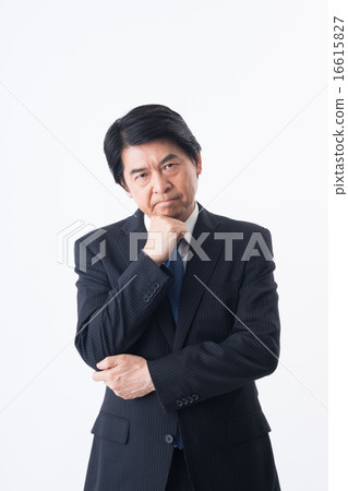 Middle businessman Middle businessman 16615827