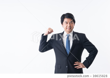 Middle businessman 16615828