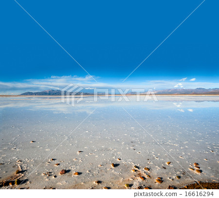 Salinas Grandes on Argentina Andes is salt desert 16616294