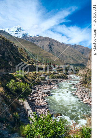Urubamba Sacred Valley in Peruvian Andes 16616331