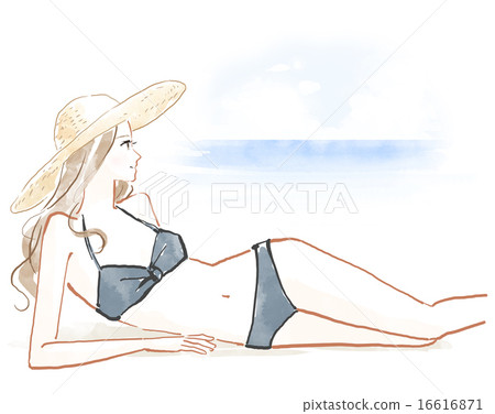 一個泳裝女士 16616871