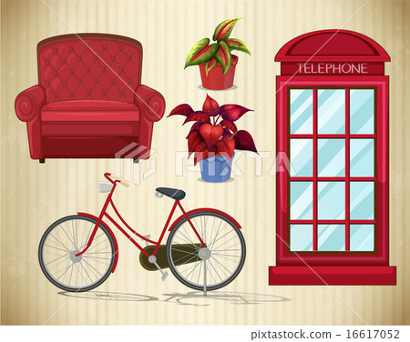 Red objects Red objects 16617052