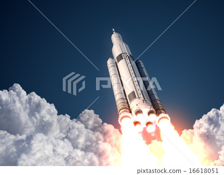 Space Launch System Takes Off Space Launch System Takes Off 16618051