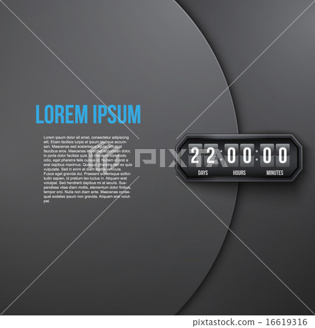 Background Coming Soon and countdown timer.  16619316