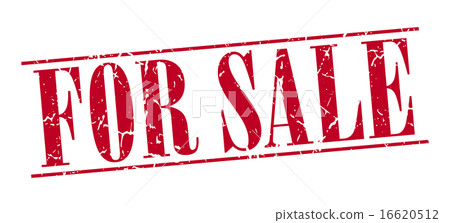 for sale red grunge vintage stamp  16620512