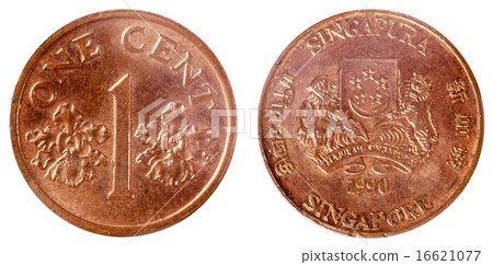 old coin of singapore 16621077