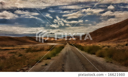 Hilly Backroad in Summer Hilly Backroad in Summer 16621980