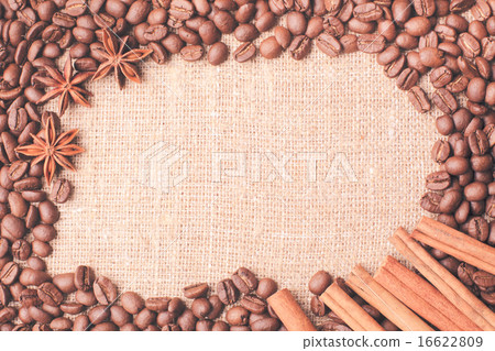 coffee beans frame 16622809