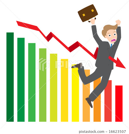 arrow wave statistics on chart kill businessman arrow wave statistics on chart kill businessman 16623507