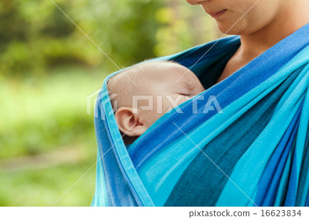Baby in sling Baby in sling 16623834
