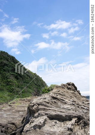 三浦半島，長濱海岸的風景 16624082