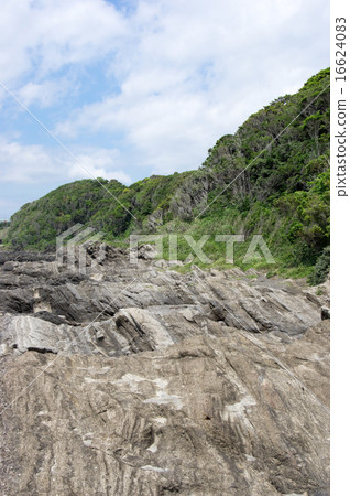 Scenery of Miura Peninsula, Nagahama coast 16624083
