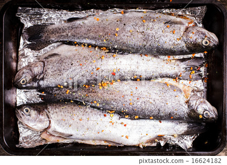 trout for baking 16624182